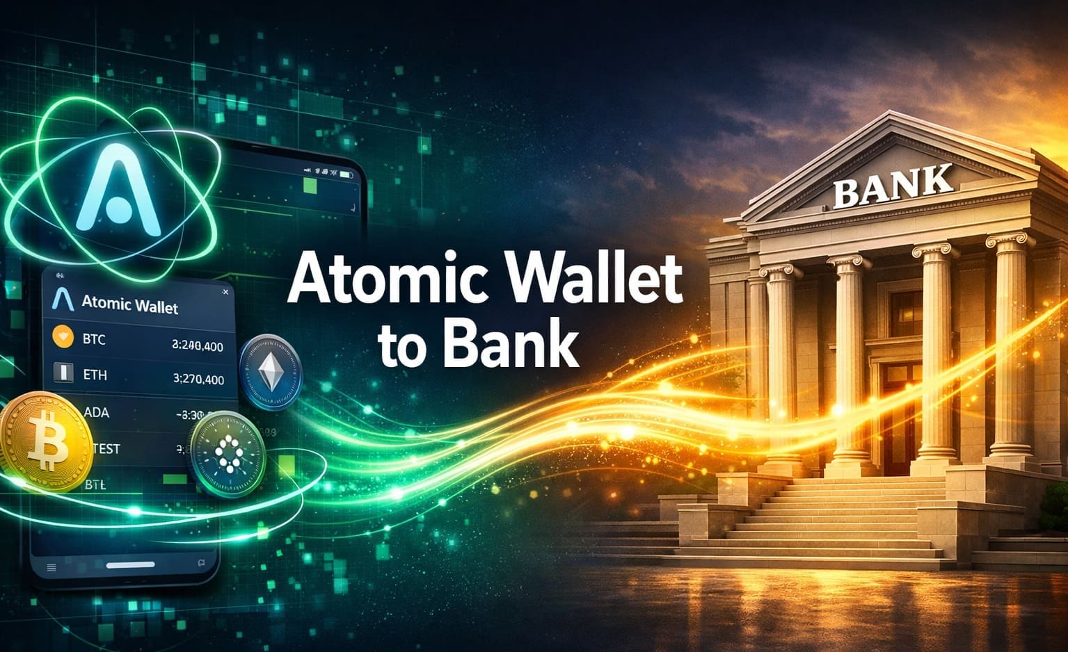 Withdraw Crypto from Atomic Wallet to Your Bank Account Easily
