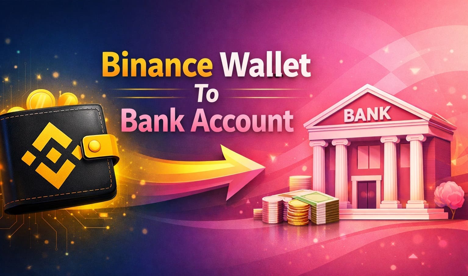 BNB Coin to Bank Account Withdrawal from Binance Wallet - Safest Cash Out
