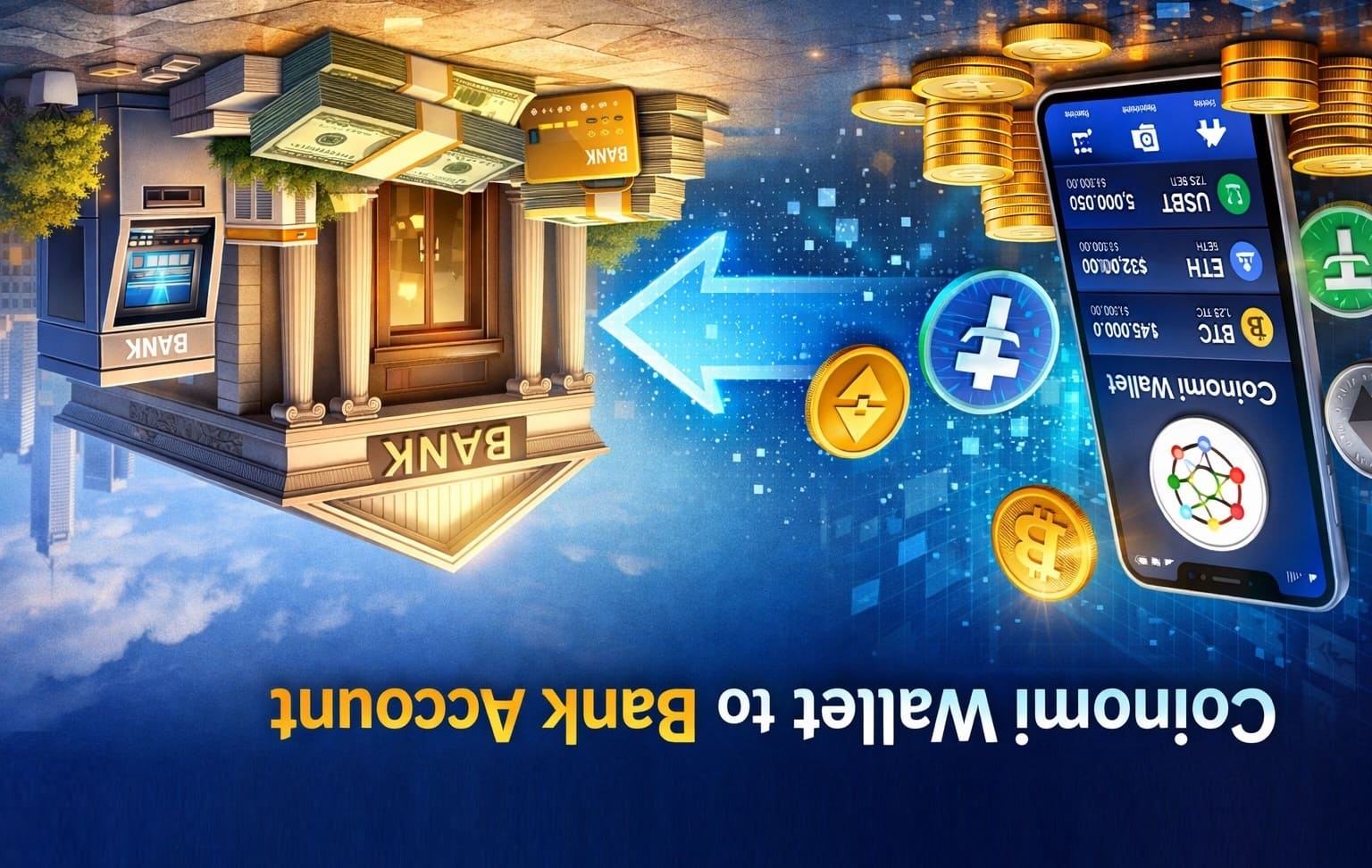 Complete Guide to Transfer Crypto to Cash & Coinomi Wallet to Bank Account
