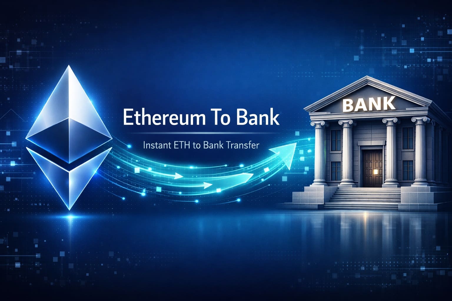 Convert Ethereum to bank or fiat Currency - secure ETH cashout service