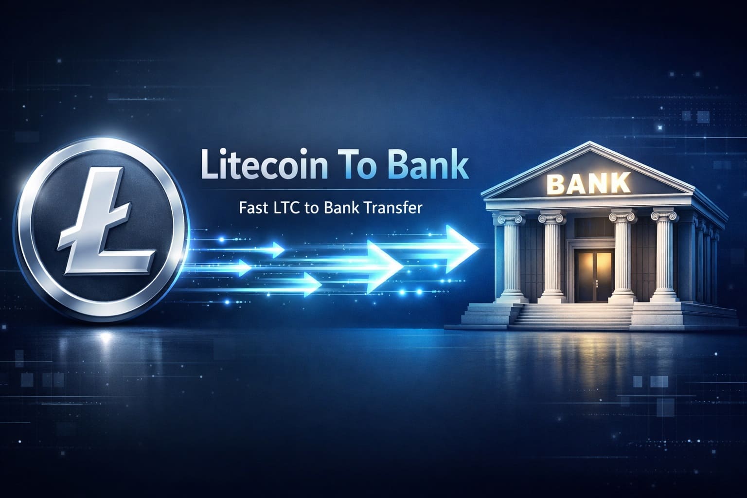 Withdraw Litecoin to Any Bank Account Worldwide & Sell LTC for cash